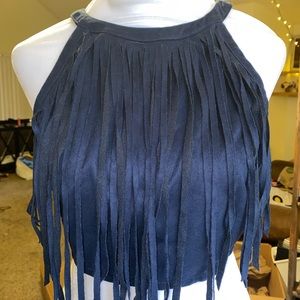 Earthbound Fringe Crop Top